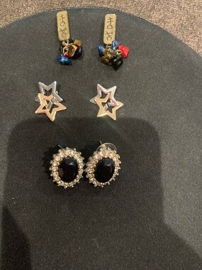 3 pairs Mixed Earrings